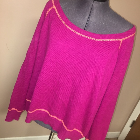 Old Navy Sweaters - Old Navy Hot Pink Plus Size Sweater XXL